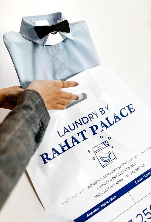 Rahat Palace Hotel Almaty Exterior photo Laundry by Rahat Palace